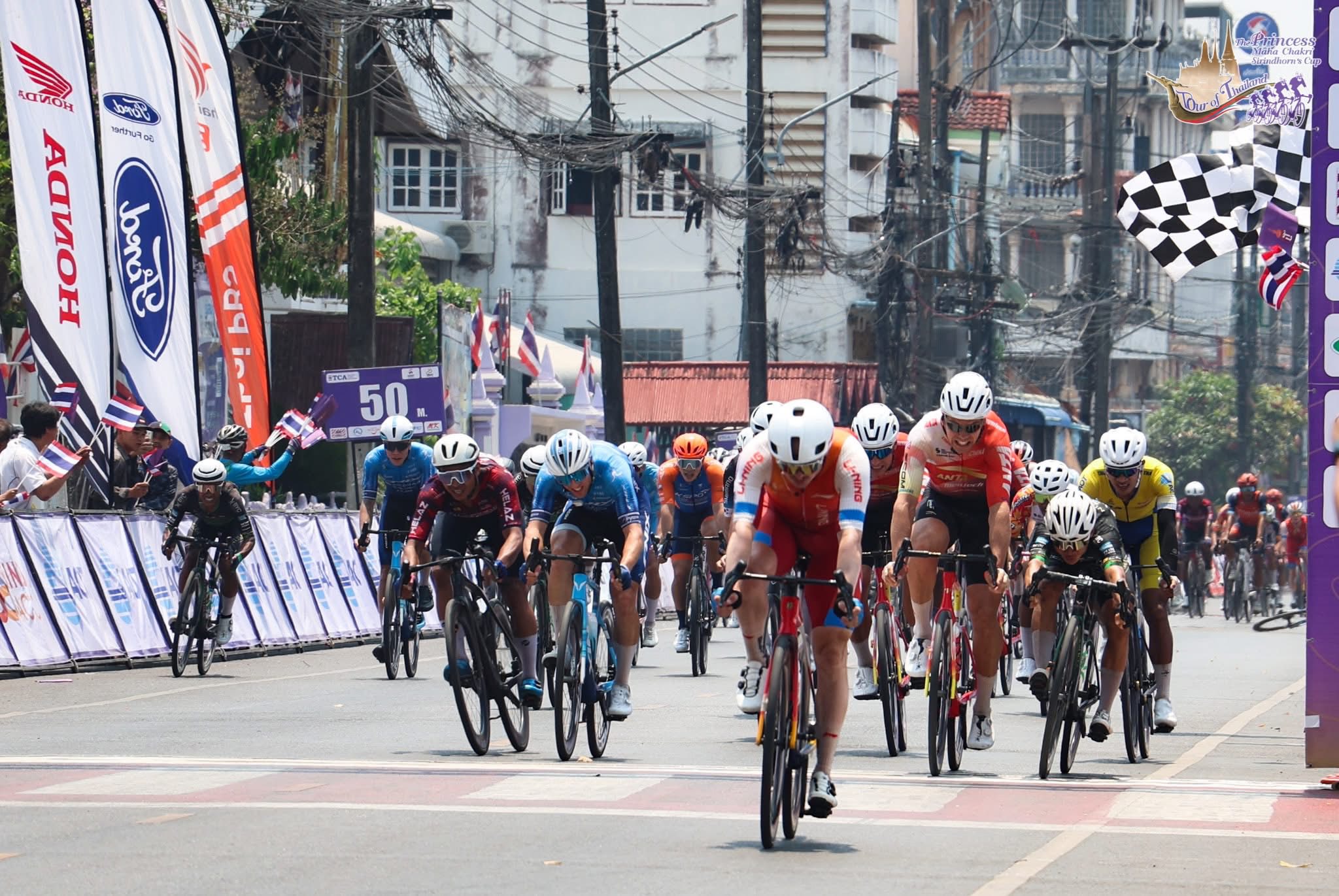 Tais jätkuval printsess Maha Chakri Sirindhorn velotuuri (UCI 2.1) neljandal etapil (154,2 km) jäid jooksikud püüdmatuks. Norman Vahtra (China Anta – Mentech Cy